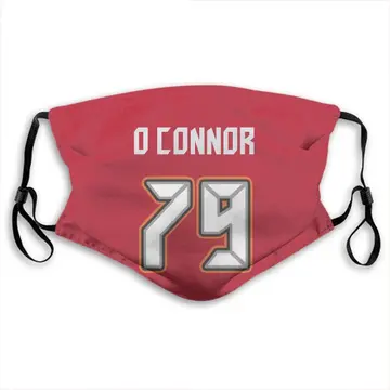 Patrick O'Connor Tampa Bay Buccaneers Red Washable & Reusable Face Mask