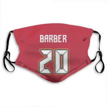 Ronde Barber Tampa Bay Buccaneers Red Washable & Reusable Face Mask