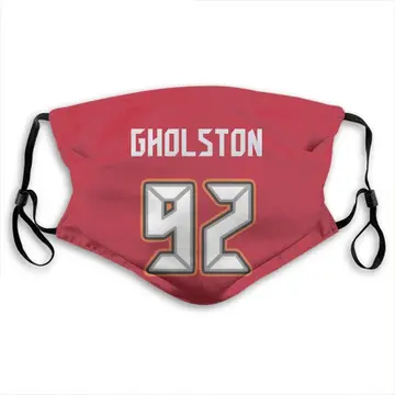 William Gholston Tampa Bay Buccaneers Red Washable & Reusable Face Mask