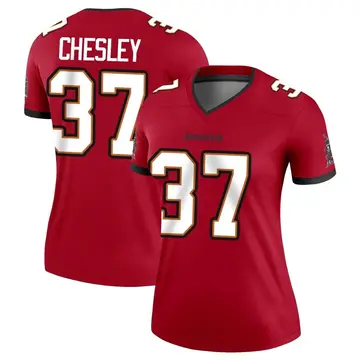 Women's Anthony Chesley Tampa Bay Buccaneers Legend Red Jersey