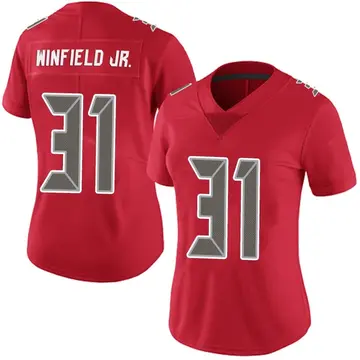 Women's Antoine Winfield Jr. Tampa Bay Buccaneers Limited Red Team Color Vapor Untouchable Jersey