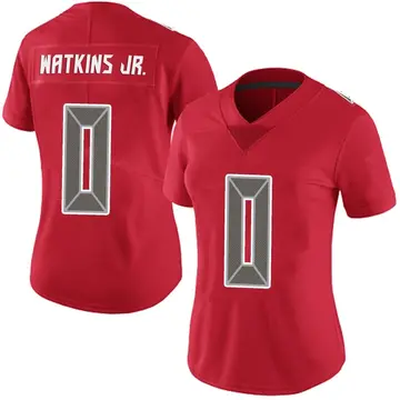 Women's Austin Watkins Jr. Tampa Bay Buccaneers Limited Red Team Color Vapor Untouchable Jersey