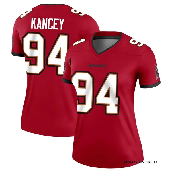 Women's Calijah Kancey Tampa Bay Buccaneers Legend Red Jersey
