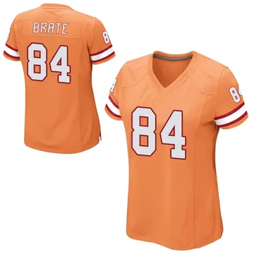 Women's Cameron Brate Tampa Bay Buccaneers Game Orange Alternate Jersey