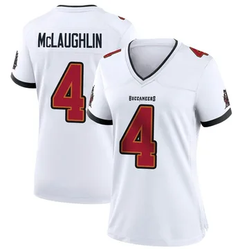 Women's Chase McLaughlin Tampa Bay Buccaneers Game White Jersey