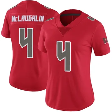 Women's Chase McLaughlin Tampa Bay Buccaneers Limited Red Color Rush Jersey