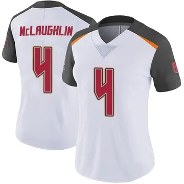 Women's Chase McLaughlin Tampa Bay Buccaneers Limited White Vapor Untouchable Jersey