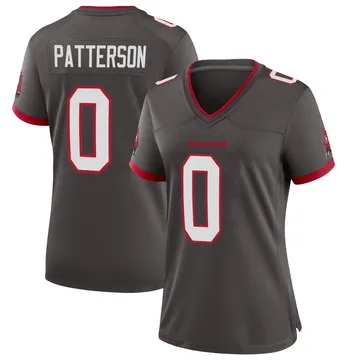 Women's Dean Patterson Tampa Bay Buccaneers Game Pewter Alternate Jersey