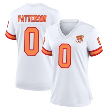 Women's Dean Patterson Tampa Bay Buccaneers Game White '76 50th Season Jersey