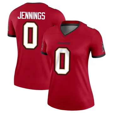 Women's Deion Jennings Tampa Bay Buccaneers Legend Red Jersey