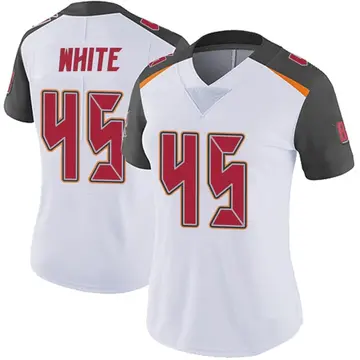 Women's Devin White Tampa Bay Buccaneers Limited White Vapor Untouchable Jersey