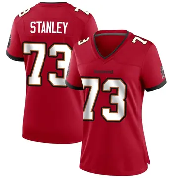 Women's Donell Stanley Tampa Bay Buccaneers Game Red Team Color Jersey