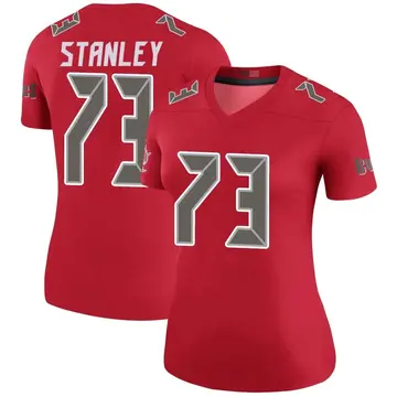 Women's Donell Stanley Tampa Bay Buccaneers Legend Red Color Rush Jersey
