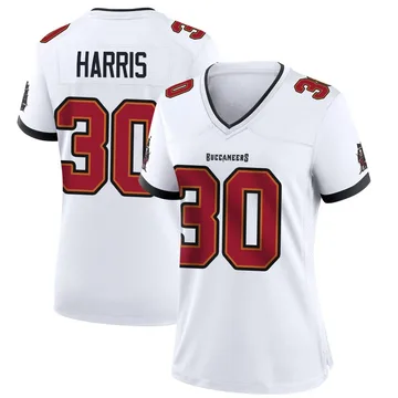 Women's Jacob Harris Tampa Bay Buccaneers Game White Jersey