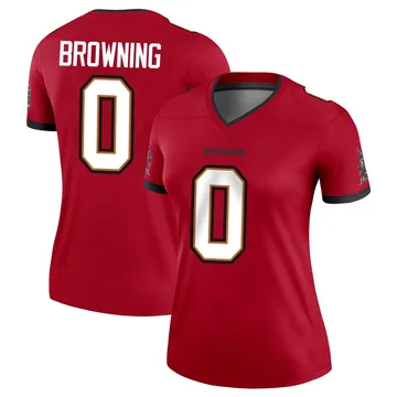 Women's Jake Browning Tampa Bay Buccaneers Legend Red Jersey