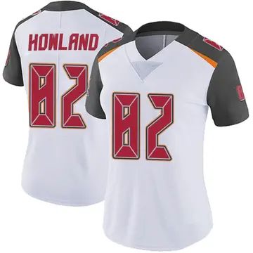 Women's JJ Howland Tampa Bay Buccaneers Limited White Vapor Untouchable Jersey