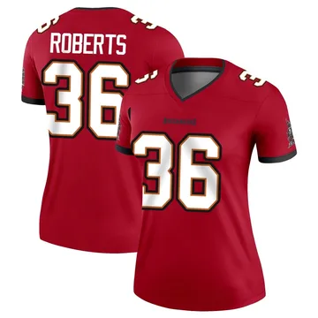 Women's JJ Roberts Tampa Bay Buccaneers Legend Red Jersey