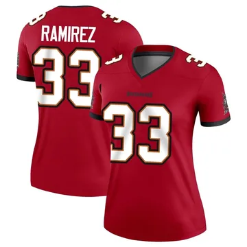 Women's Jose Ramirez Tampa Bay Buccaneers Legend Red Jersey