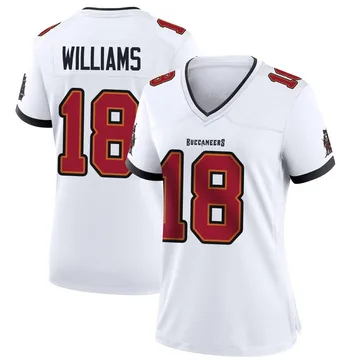 Women's Josh Williams Tampa Bay Buccaneers Game White Jersey