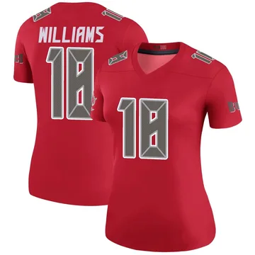 Women's Josh Williams Tampa Bay Buccaneers Legend Red Color Rush Jersey