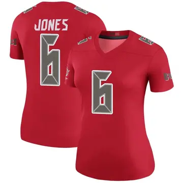 Women's Julio Jones Tampa Bay Buccaneers Legend Red Color Rush Jersey