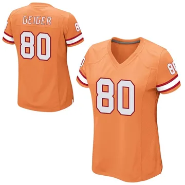 Women's Kaylon Geiger Tampa Bay Buccaneers Game Orange Alternate Jersey