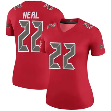 Women's Keanu Neal Tampa Bay Buccaneers Legend Red Color Rush Jersey