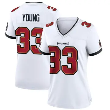 Women's Kenny Young Tampa Bay Buccaneers Game White Jersey