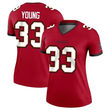 Women's Kenny Young Tampa Bay Buccaneers Legend Red Jersey