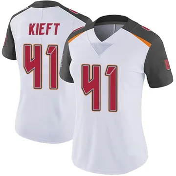 Women's Ko Kieft Tampa Bay Buccaneers Limited White Vapor Untouchable Jersey