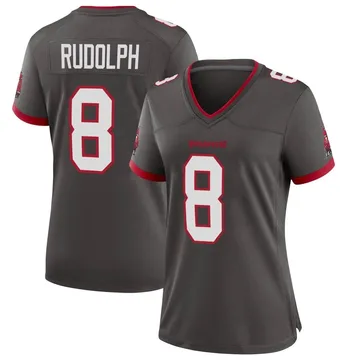 Women's Kyle Rudolph Tampa Bay Buccaneers Game Pewter Alternate Jersey