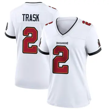 Women's Kyle Trask Tampa Bay Buccaneers Game White Jersey