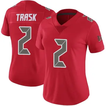 Women's Kyle Trask Tampa Bay Buccaneers Limited Red Color Rush Jersey