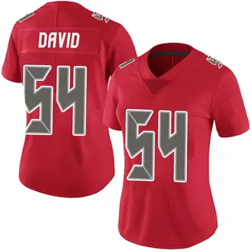 Women's Lavonte David Tampa Bay Buccaneers Limited Red Team Color Vapor Untouchable Jersey