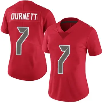 Women's Leonard Fournette Tampa Bay Buccaneers Limited Red Team Color Vapor Untouchable Jersey