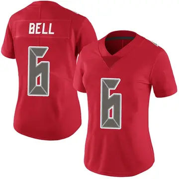 Women's Le'Veon Bell Tampa Bay Buccaneers Limited Red Team Color Vapor Untouchable Jersey