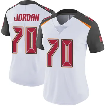 Women's Michael Jordan Tampa Bay Buccaneers Limited White Vapor Untouchable Jersey