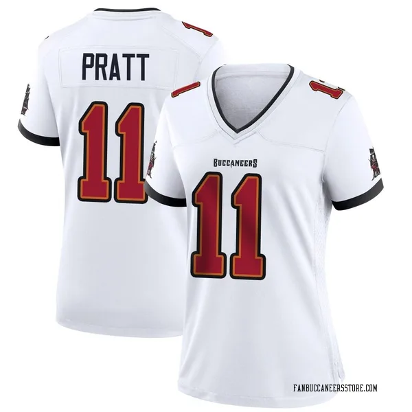 Women's Michael Pratt Tampa Bay Buccaneers Game White Jersey