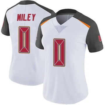 Women's Michael Wiley Tampa Bay Buccaneers Limited White Vapor Untouchable Jersey