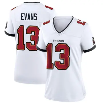 Women's Mike Evans Tampa Bay Buccaneers Game White Jersey
