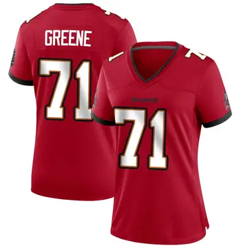 Women's Mike Greene Tampa Bay Buccaneers Game Red Team Color Jersey