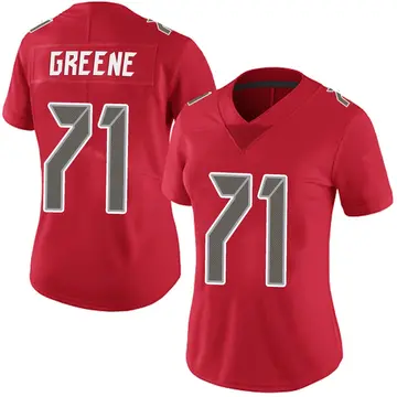 Women's Mike Greene Tampa Bay Buccaneers Limited Red Team Color Vapor Untouchable Jersey