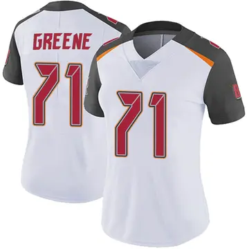 Women's Mike Greene Tampa Bay Buccaneers Limited White Vapor Untouchable Jersey