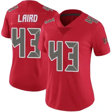 Women's Patrick Laird Tampa Bay Buccaneers Limited Red Color Rush Jersey