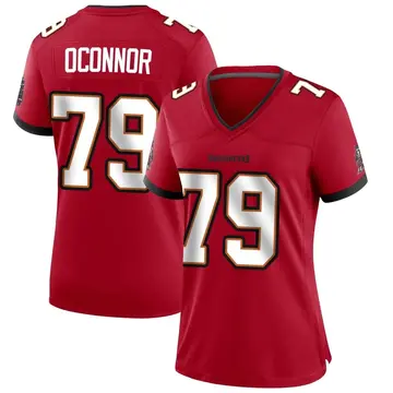 Women's Patrick O'Connor Tampa Bay Buccaneers Game Red Team Color Jersey