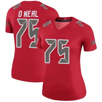 Women's Raiqwon O'Neal Tampa Bay Buccaneers Legend Red Color Rush Jersey