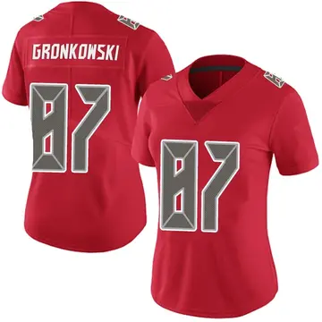 Women's Rob Gronkowski Tampa Bay Buccaneers Limited Red Team Color Vapor Untouchable Jersey