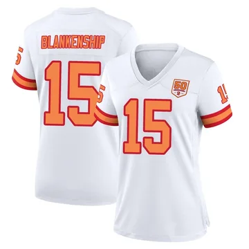 Women's Rodrigo Blankenship Tampa Bay Buccaneers Game White '76 50th Season Jersey