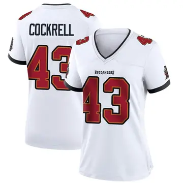 Women's Ross Cockrell Tampa Bay Buccaneers Game White Jersey