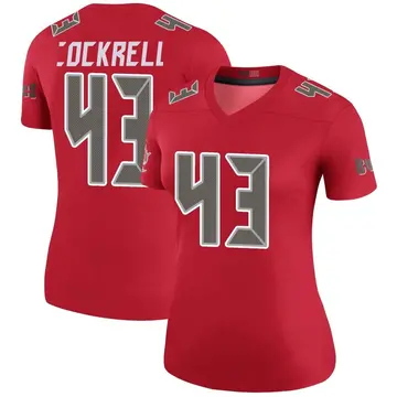 Women's Ross Cockrell Tampa Bay Buccaneers Legend Red Color Rush Jersey